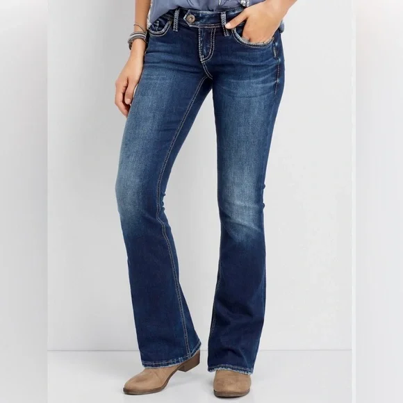 SOLD.. on eBay… SILVER JEANS Women’s 30x33 Tuesday Bootcut - EUC!! - Picture 1 of 11